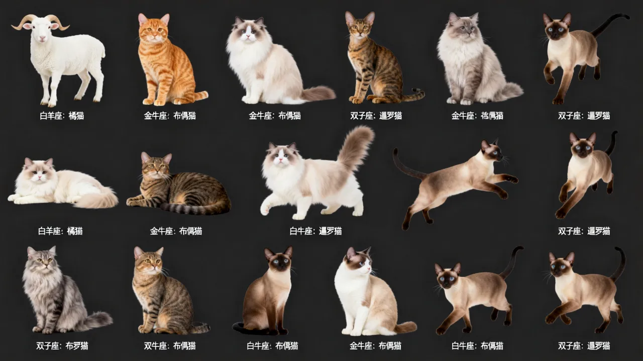 十二星座专属猫咪都是什么,十二星座对应猫咪有哪些 十二星座专属猫咪都是什么,十二星座对应猫咪有哪些