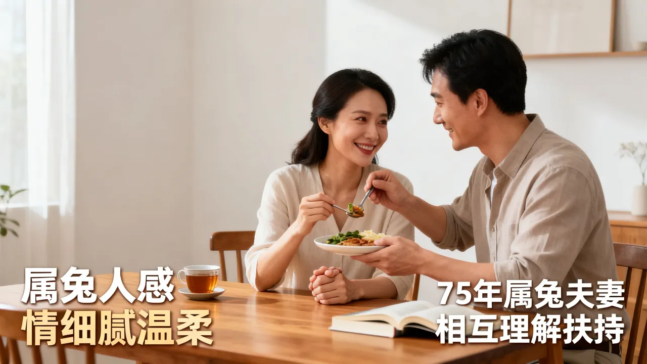 属兔的人在感情中的态度如何,75年夫妻两个属兔的感情如何 属兔的人在感情中的态度如何,75年夫妻两个属兔的感情如何