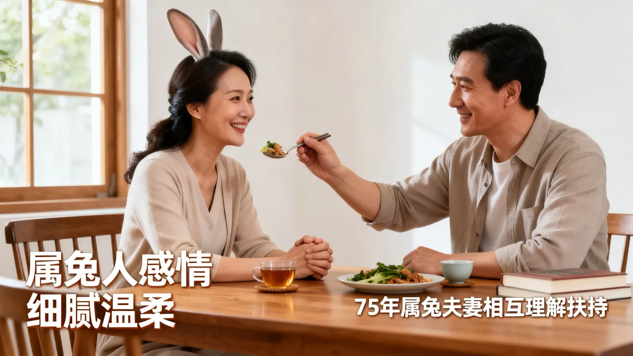 属兔的人在感情中的态度如何,75年夫妻两个属兔的感情如何 属兔的人在感情中的态度如何,75年夫妻两个属兔的感情如何