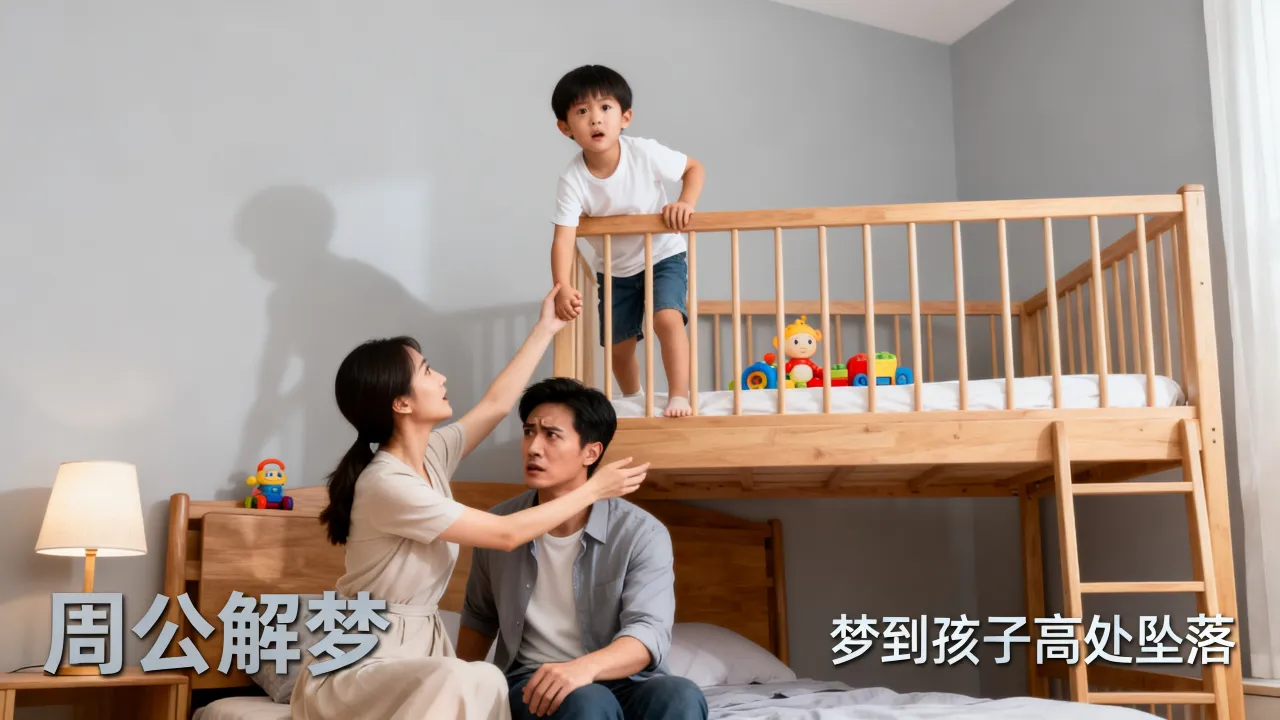 梦到孩子高处坠落是什么预兆,周公解梦可信吗 梦到孩子高处坠落是什么预兆,周公解梦可信吗