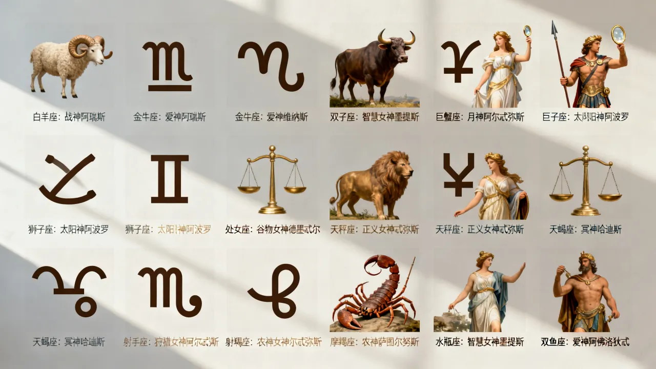 十二星座哪个星座守护最厉害，十二星座守护神是谁？