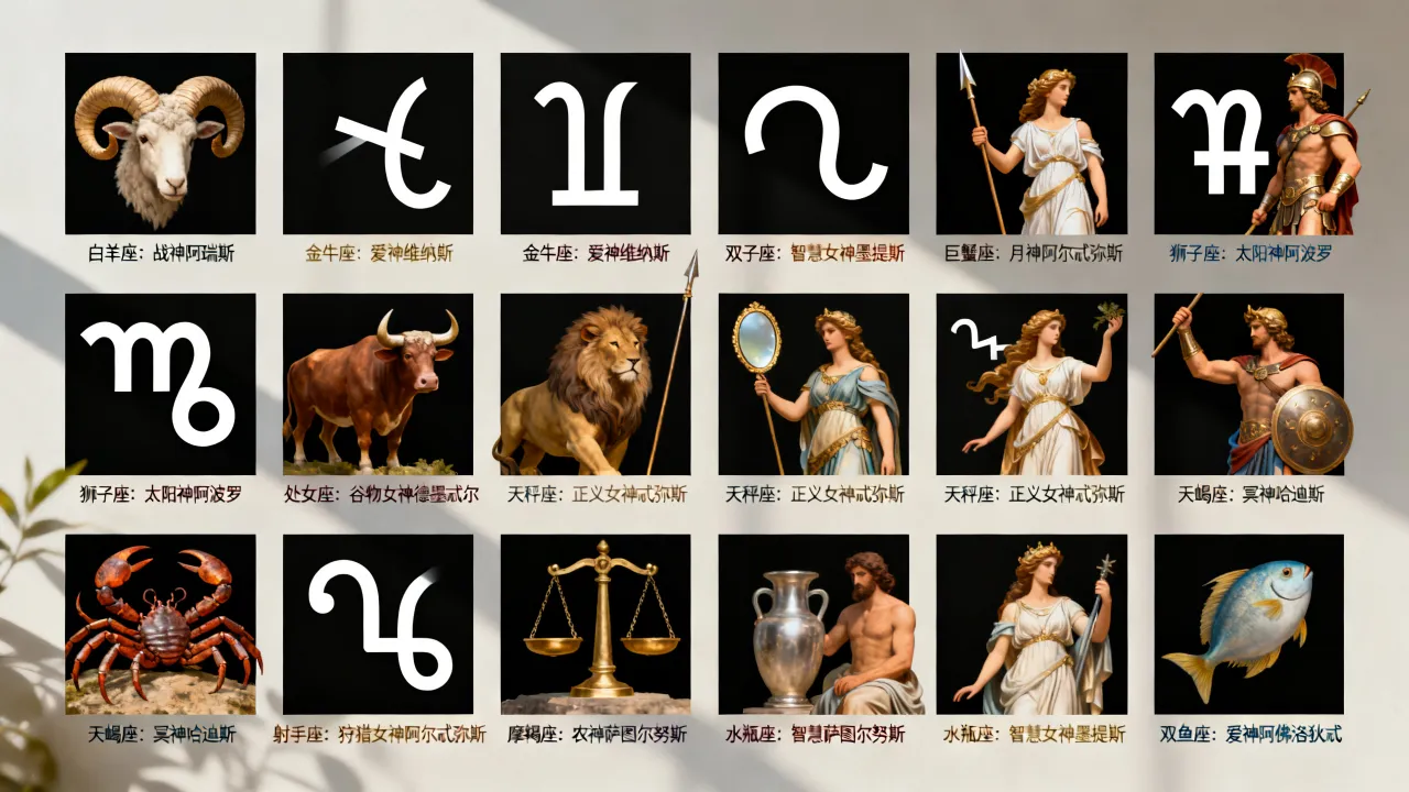 十二星座哪个星座守护最厉害，十二星座守护神是谁？