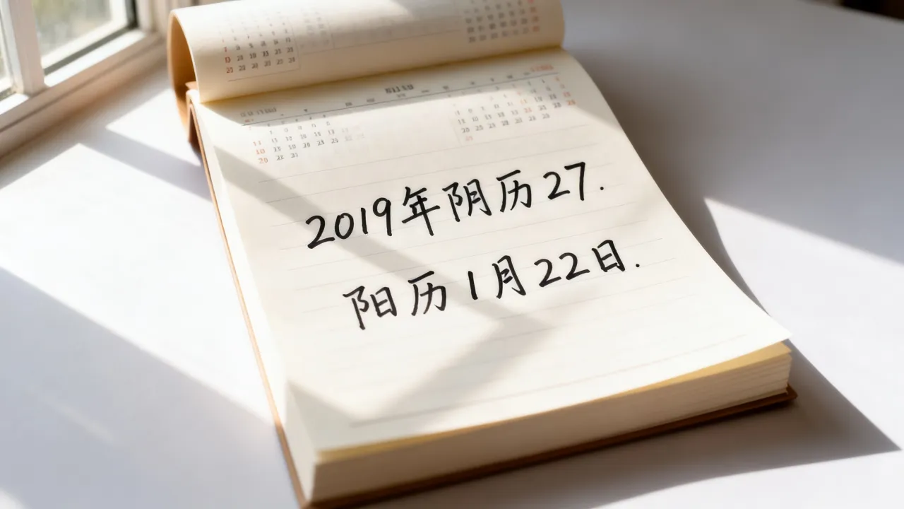 2019年阴历27是几月几号,农历二十七对应阳历哪一天? 2019年阴历27是几月几号,农历二十七对应阳历哪一天?