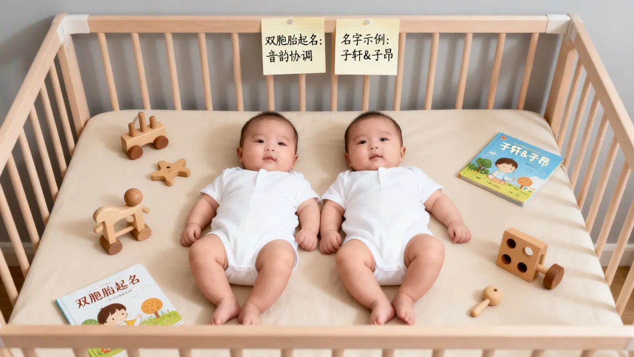 两个宝宝怎么起名字，双胞胎起名有什么讲究？