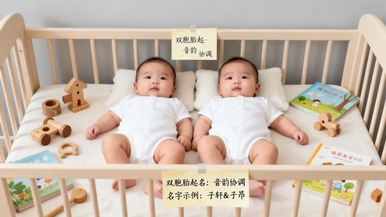 两个宝宝怎么起名字，双胞胎起名有什么讲究？