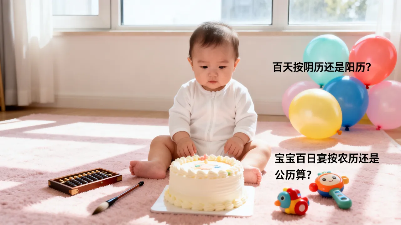 百天按阴历还是阳历,宝宝百日宴按农历还是公历算? 百天按阴历还是阳历,宝宝百日宴按农历还是公历算?