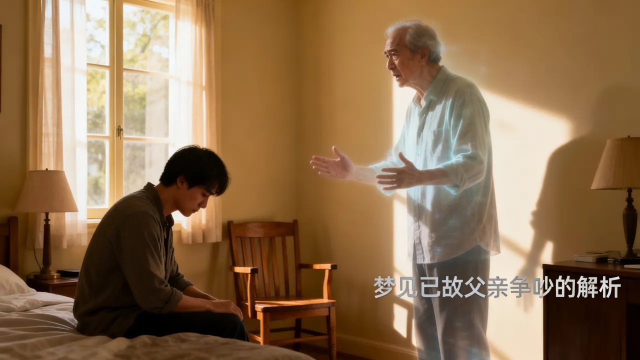 梦到去世的父亲吵架是凶兆还是吉兆，梦见已故父亲争吵是什么意思？
