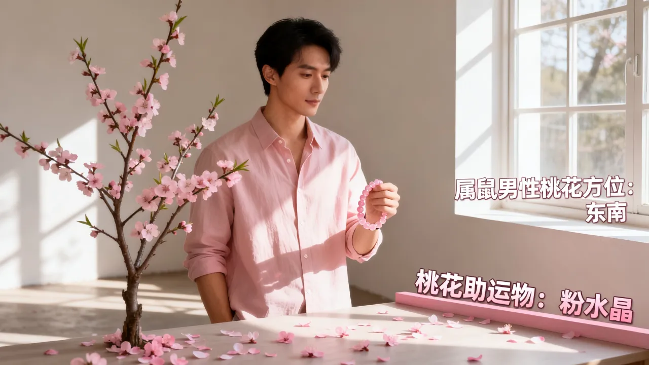 属鼠男性如何旺桃花,属鼠桃花运最好的地方在哪? 属鼠男性如何旺桃花,属鼠桃花运最好的地方在哪?