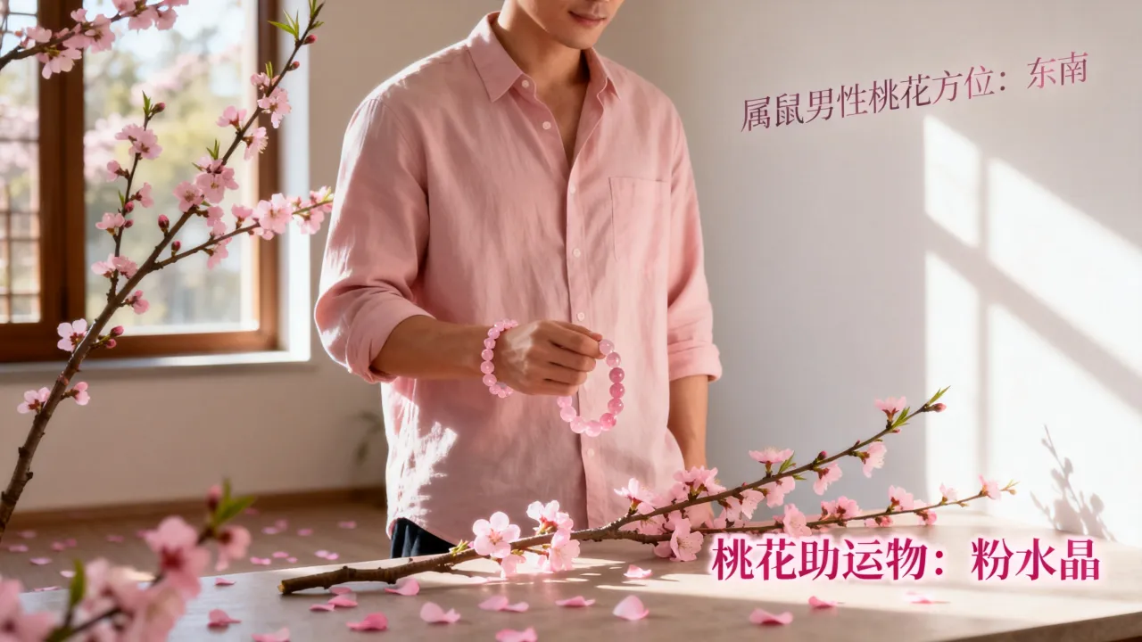 属鼠男性如何旺桃花,属鼠桃花运最好的地方在哪? 属鼠男性如何旺桃花,属鼠桃花运最好的地方在哪?