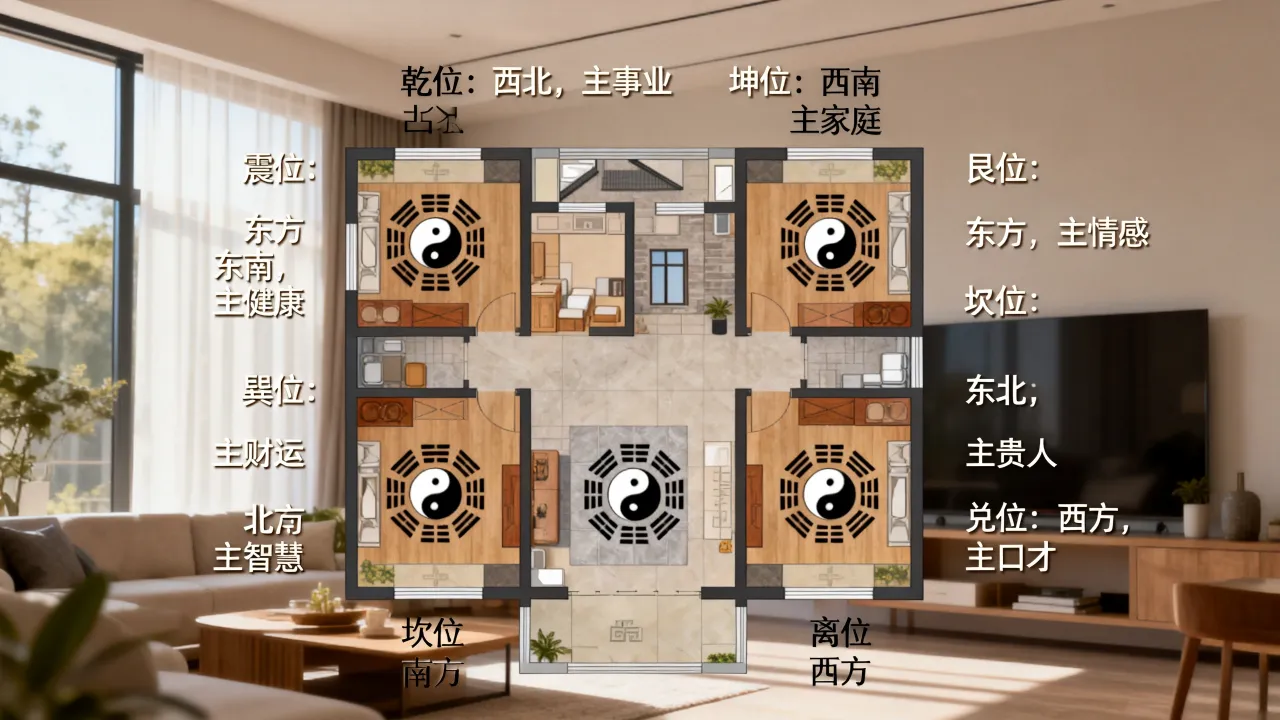 房子八卦位怎么看吉凶,住宅风水八卦方位吉凶如何判断 房子八卦位怎么看吉凶,住宅风水八卦方位吉凶如何判断