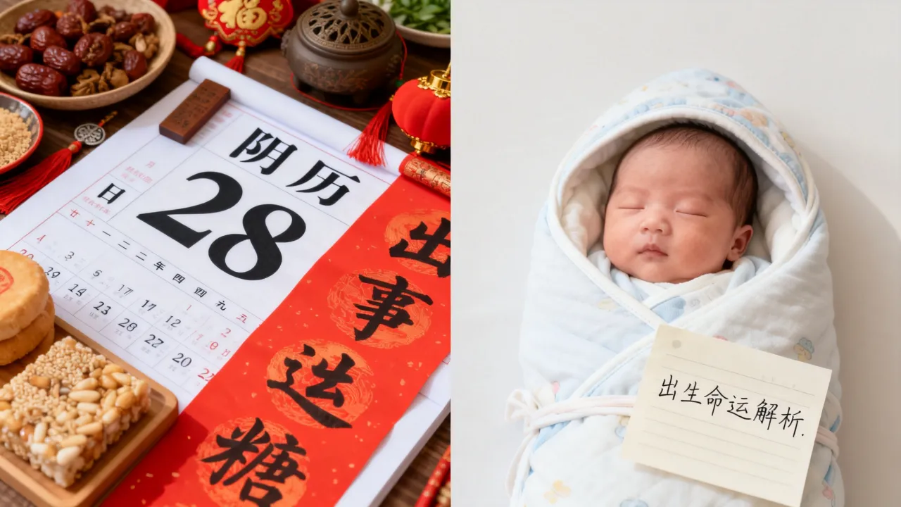 阴历28日是什么日子，阴历28日出生的人命运如何？
