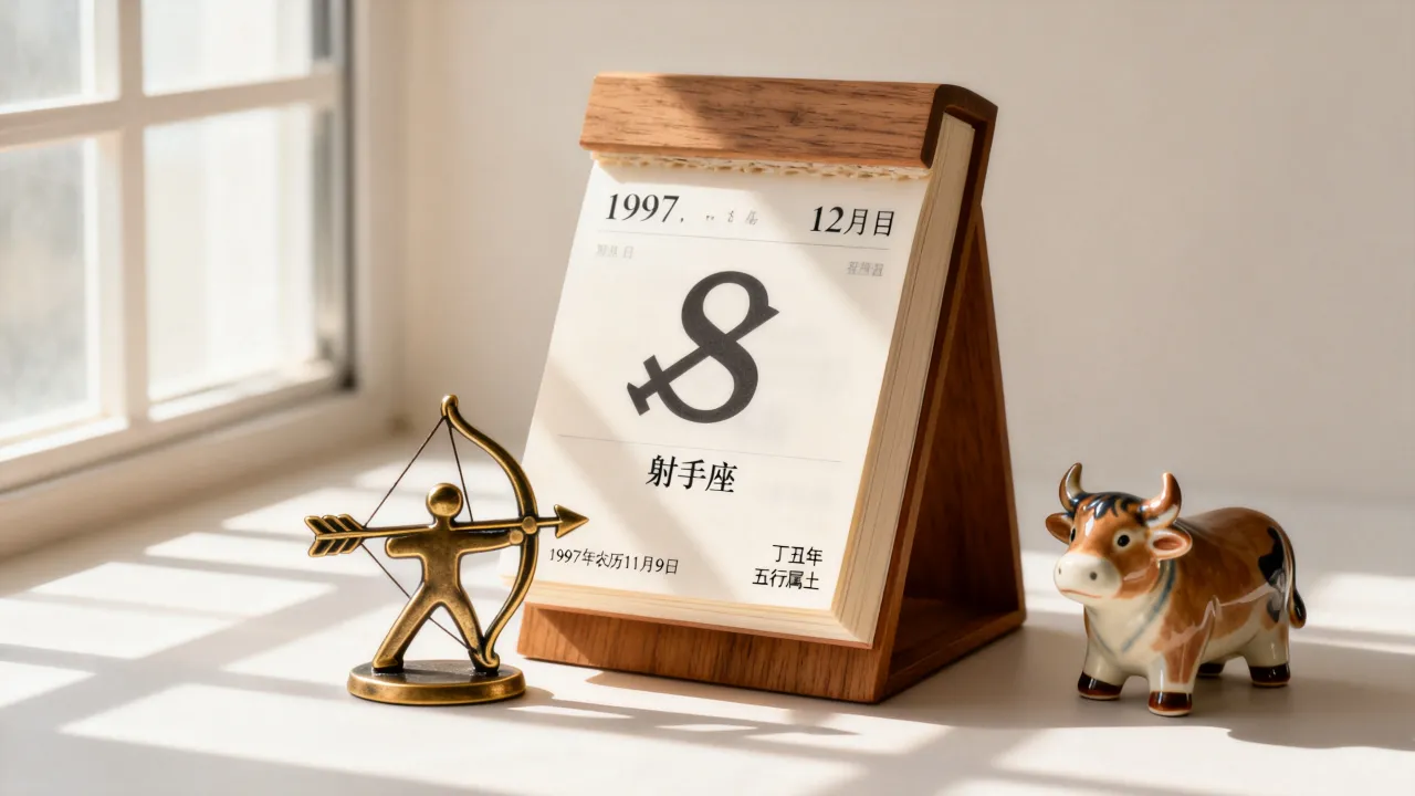 1997年农历11月9日是什么星座,属牛五行命运详解 1997年农历11月9日是什么星座,属牛五行命运详解