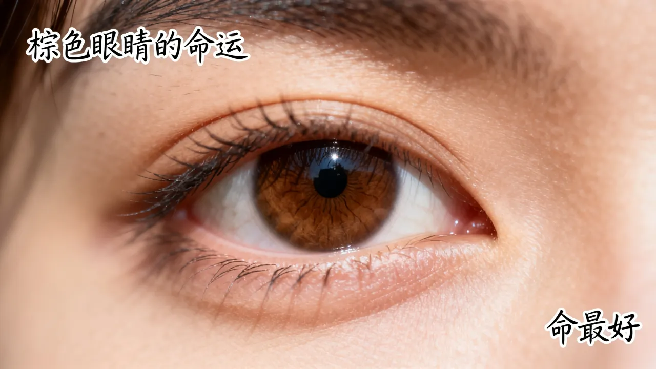 棕色眼睛的命运是什么?为何棕色眼睛的人命最好 棕色眼睛的命运是什么?为何棕色眼睛的人命最好