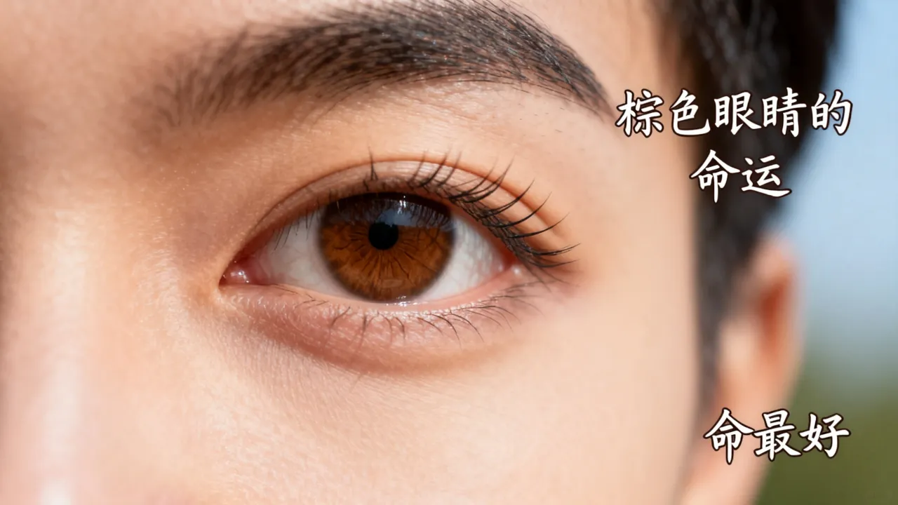 棕色眼睛的命运是什么?为何棕色眼睛的人命最好 棕色眼睛的命运是什么?为何棕色眼睛的人命最好