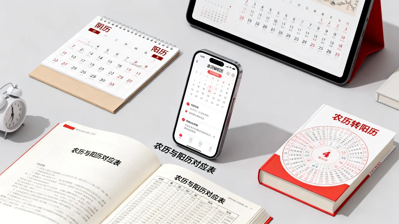 阴历怎么看怎么算，农历阳历日期转换方法是什么？