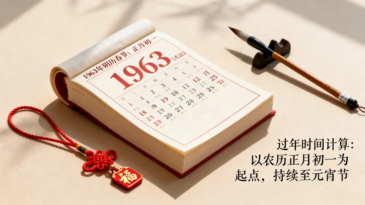 1963年阴历春节是哪一天,过年时间怎么算? 1963年阴历春节是哪一天,过年时间怎么算?