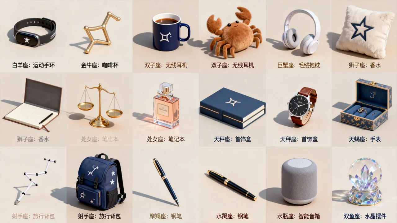 十二星座商品哪个值得买?十二星座专属商品推荐有哪些? 十二星座商品哪个值得买?十二星座专属商品推荐有哪些?