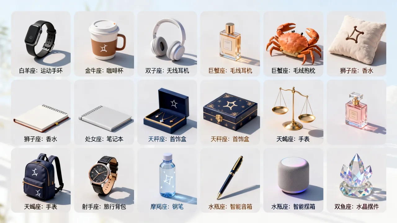十二星座商品哪个值得买?十二星座专属商品推荐有哪些? 十二星座商品哪个值得买?十二星座专属商品推荐有哪些?