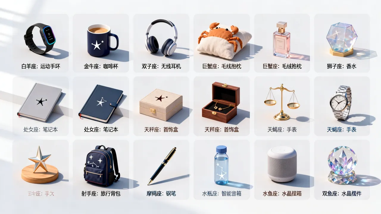十二星座商品哪个值得买?十二星座专属商品推荐有哪些? 十二星座商品哪个值得买?十二星座专属商品推荐有哪些?