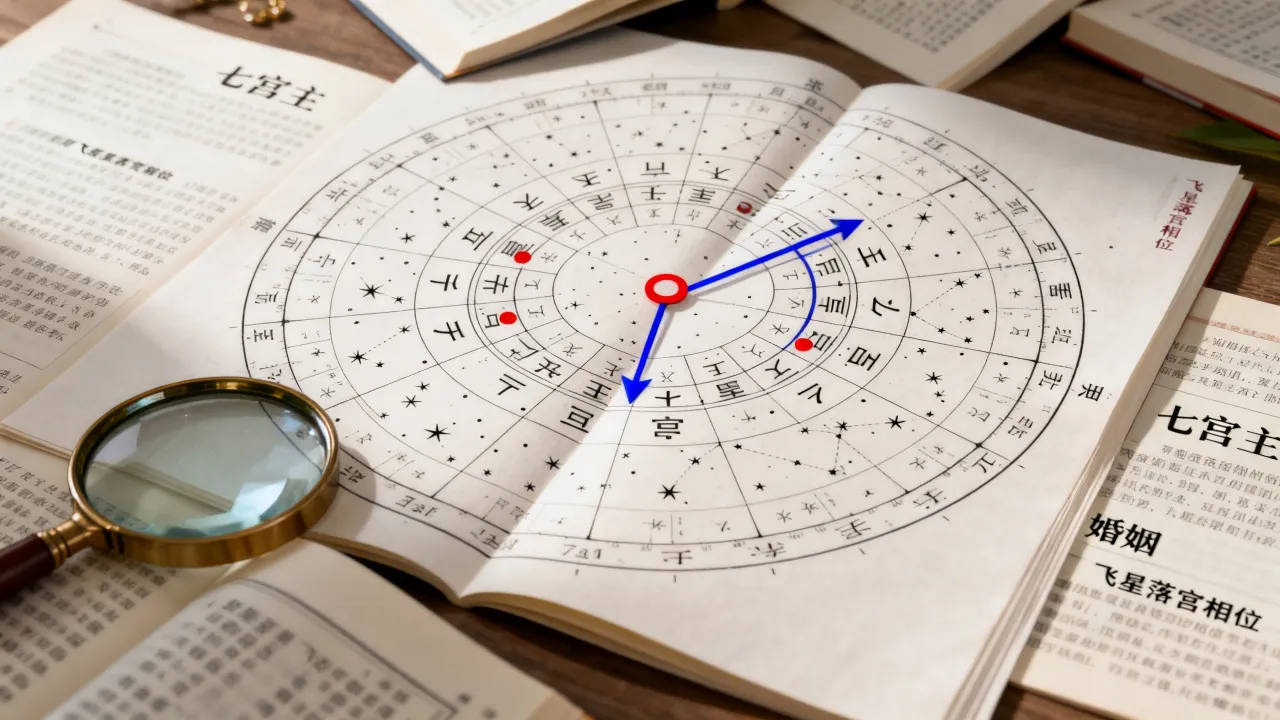 七宫主吉凶怎么判断的,飞星落宫相位能决定婚姻好坏吗? 七宫主吉凶怎么判断的,飞星落宫相位能决定婚姻好坏吗?
