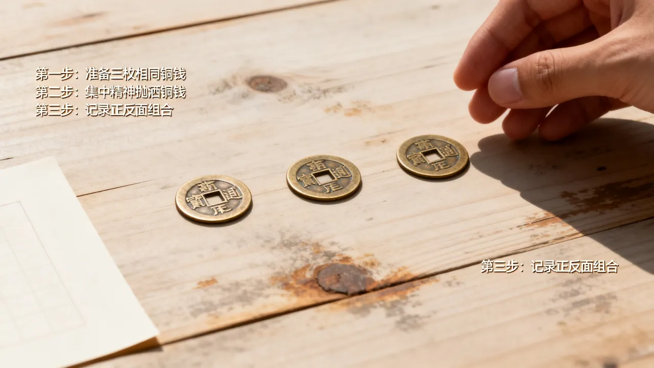 怎么用铜钱占卜吉凶?铜钱算卦的正确方法是什么 怎么用铜钱占卜吉凶?铜钱算卦的正确方法是什么