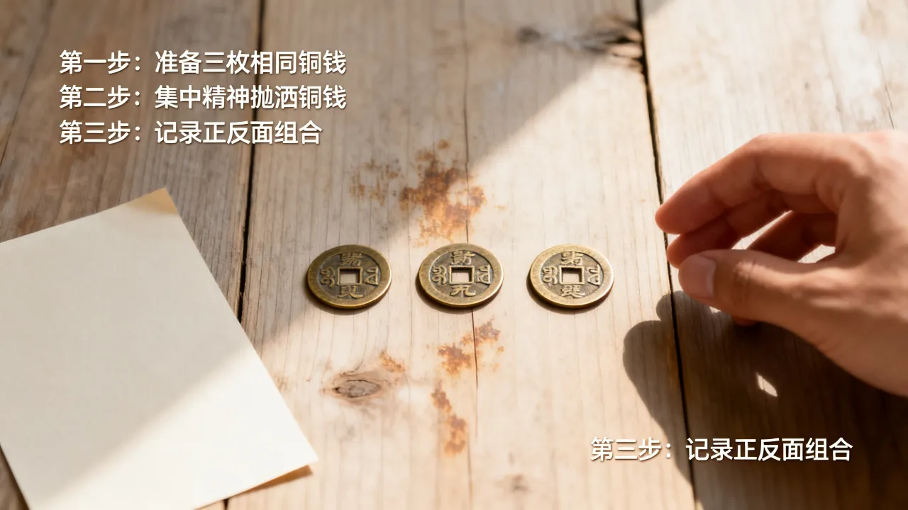 怎么用铜钱占卜吉凶?铜钱算卦的正确方法是什么 怎么用铜钱占卜吉凶?铜钱算卦的正确方法是什么