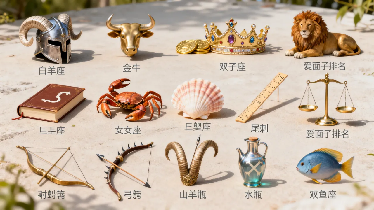 十二星座谁最爱面子?十二星座爱面子排行榜 十二星座谁最爱面子?十二星座爱面子排行榜