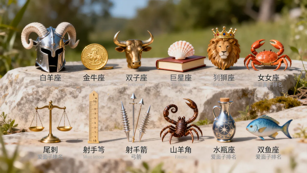 十二星座谁最爱面子?十二星座爱面子排行榜 十二星座谁最爱面子?十二星座爱面子排行榜