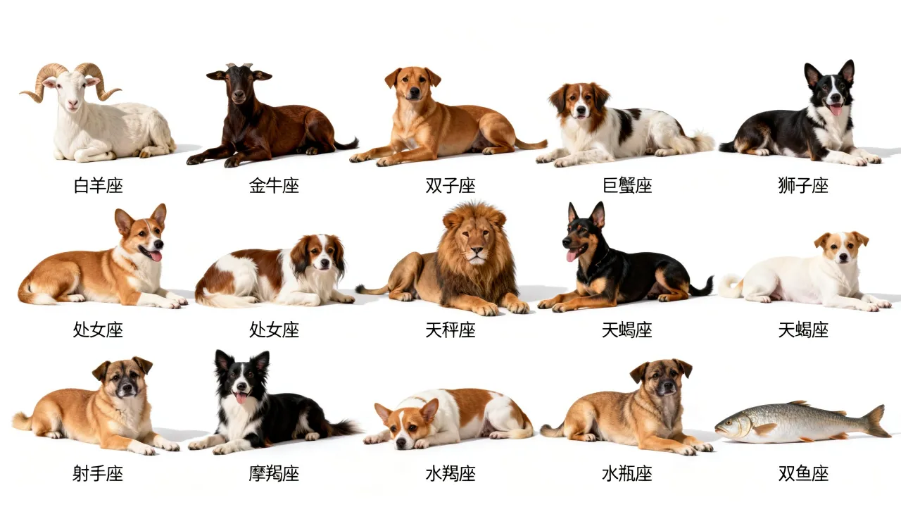 十二星座专属狗狗图片有哪些?你的星座守护犬是什么? 十二星座专属狗狗图片有哪些?你的星座守护犬是什么?