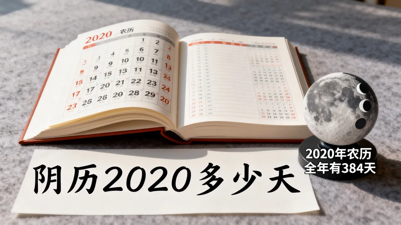 阴历2020多少天,2020年农历全年有多少天 阴历2020多少天,2020年农历全年有多少天