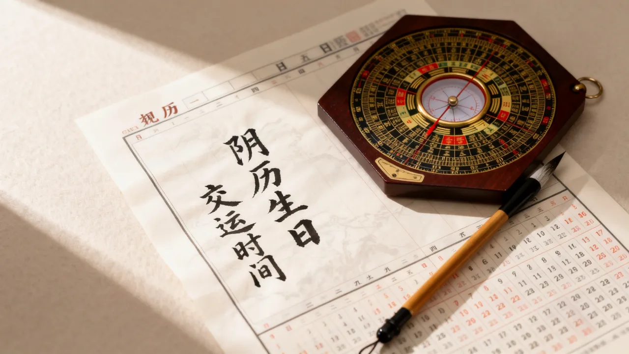 阴历生日是交运时间吗？如何推算交运时刻？