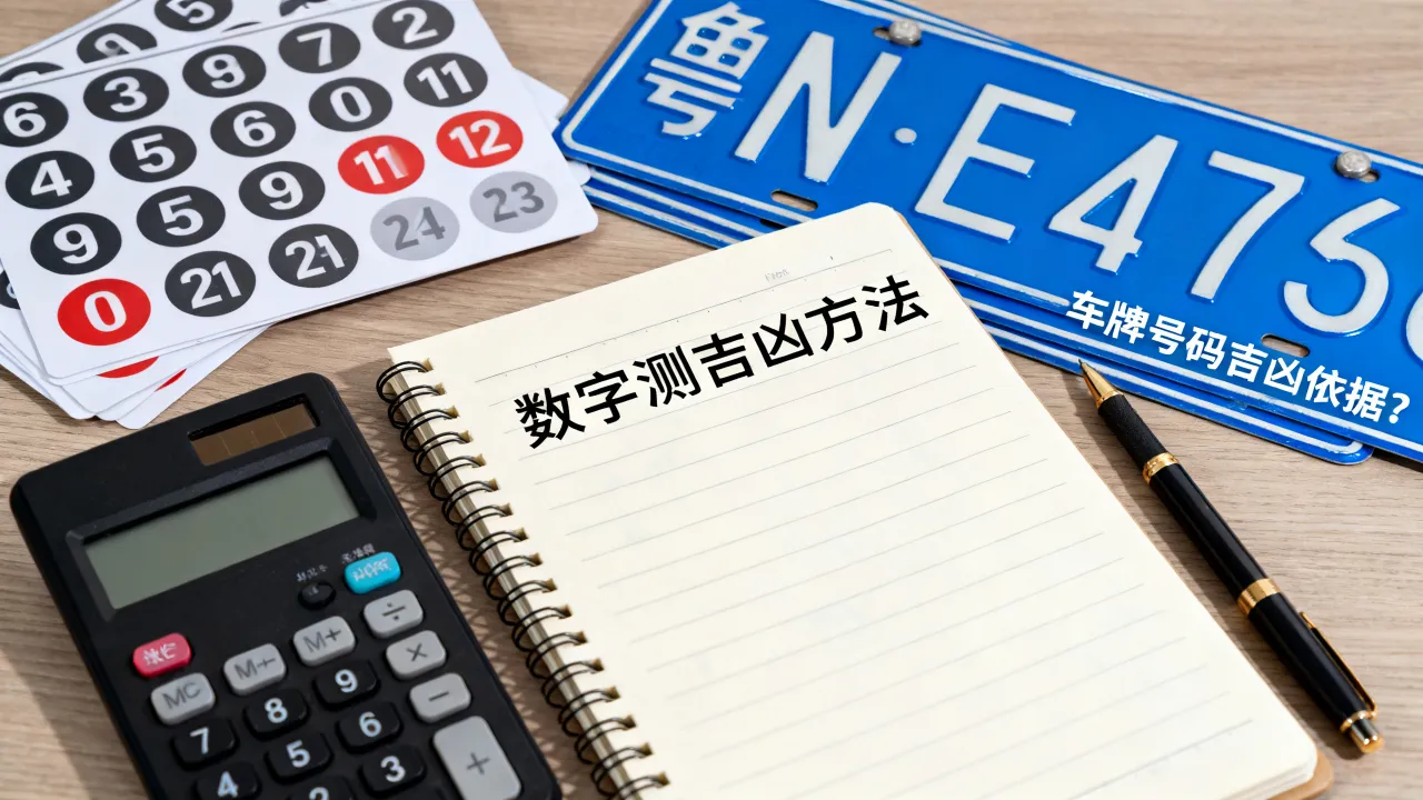 数字怎么测吉凶的，车牌号码测吉凶真的有依据吗？