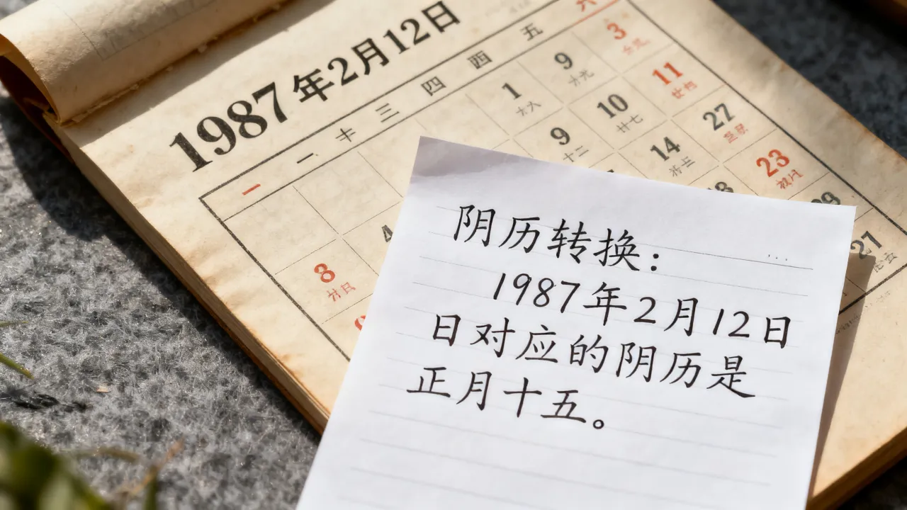 1987年2月12日阴历是几月几号?农历阴历转换查询 1987年2月12日阴历是几月几号?农历阴历转换查询