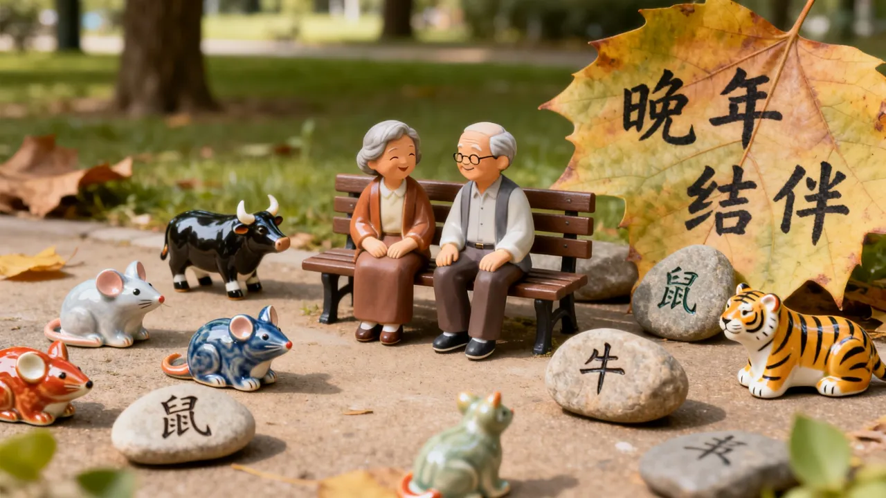 晚年结伴生肖是什么，十二生肖晚年结伴是哪几个生肖？