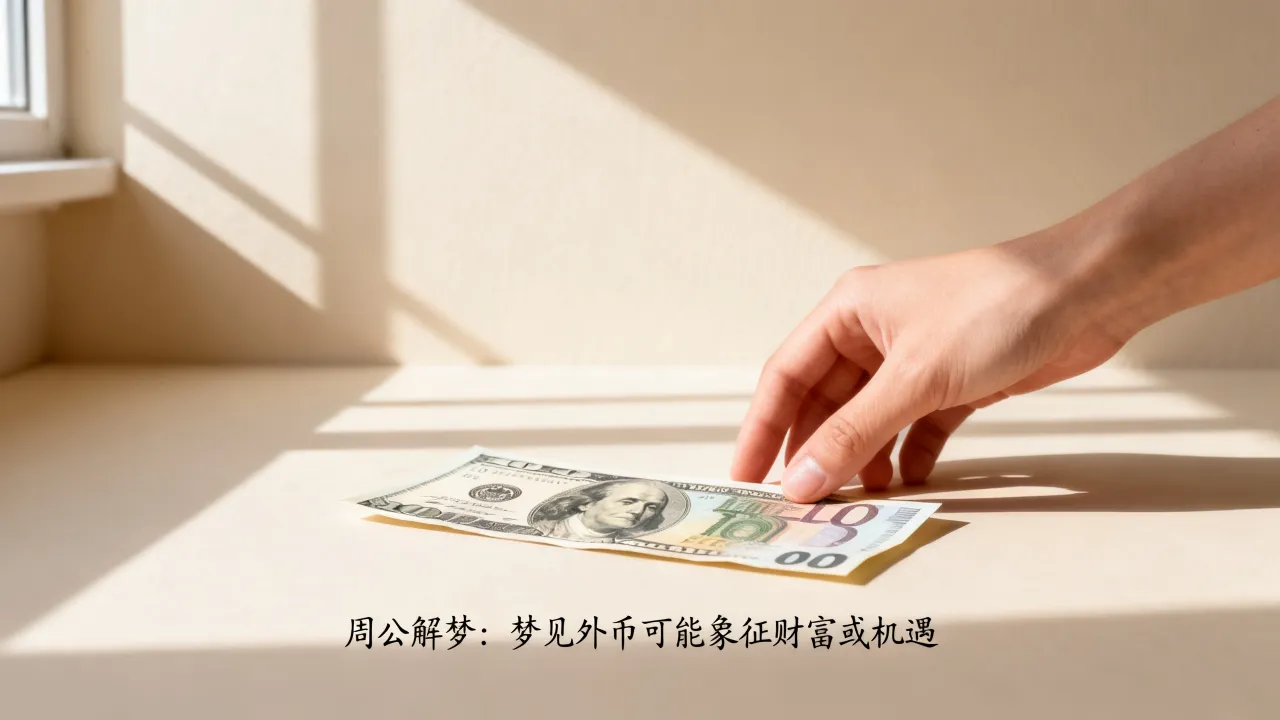 梦到了外国的钱是什么意思，周公解梦梦见外币是什么预兆？