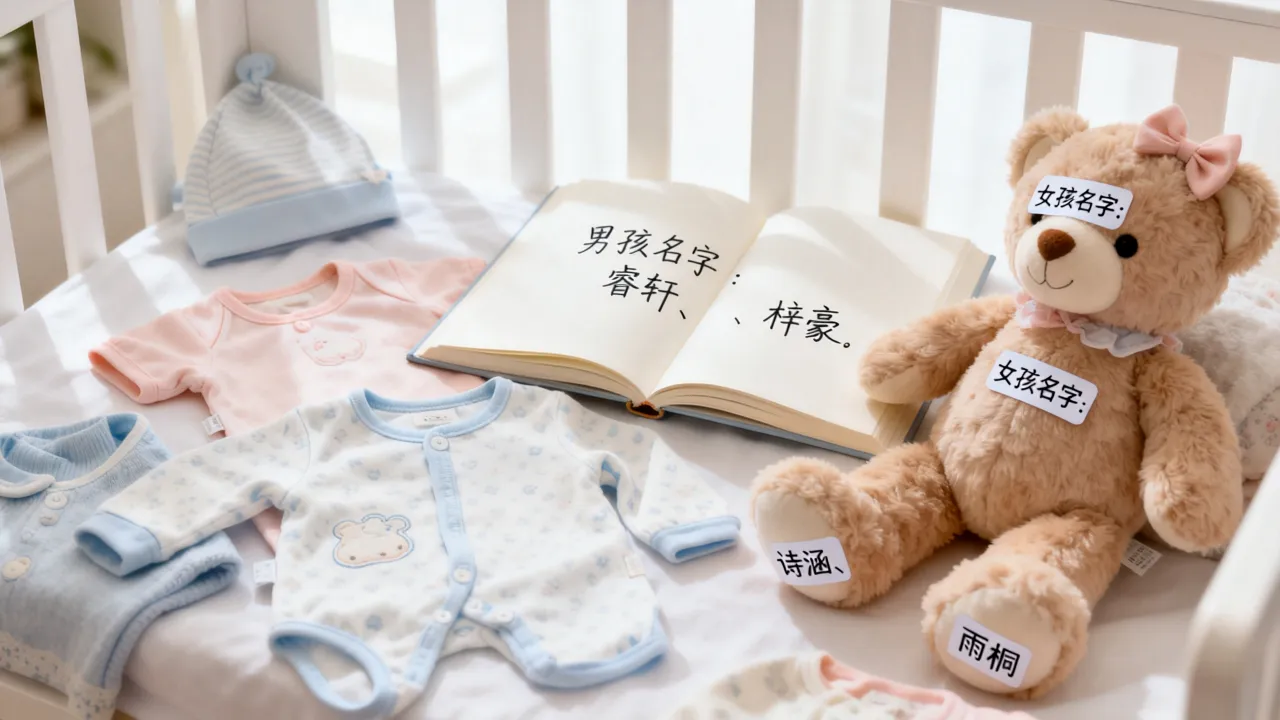 顺德猪宝宝起名怎么取，2024年属猪男孩女孩好听名字大全？