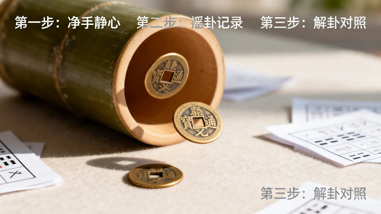 摇卦辨吉凶网页怎么看结果?卦象解读步骤详解 摇卦辨吉凶网页怎么看结果?卦象解读步骤详解