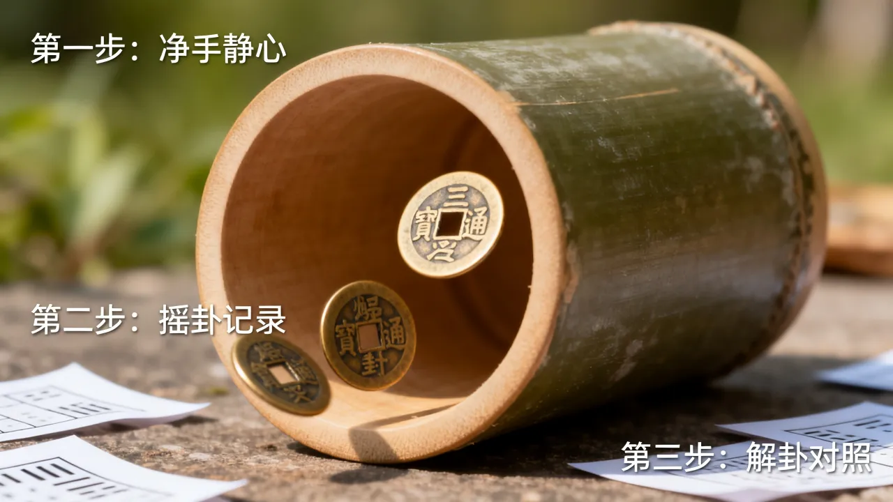 摇卦辨吉凶网页怎么看结果?卦象解读步骤详解 摇卦辨吉凶网页怎么看结果?卦象解读步骤详解