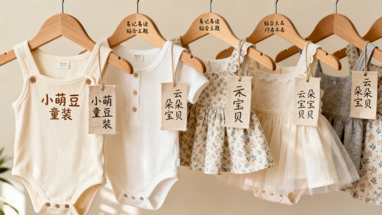 宝宝服装怎么起名字好听?宝宝衣服店铺取名注意事项大全 宝宝服装怎么起名字好听?宝宝衣服店铺取名注意事项大全