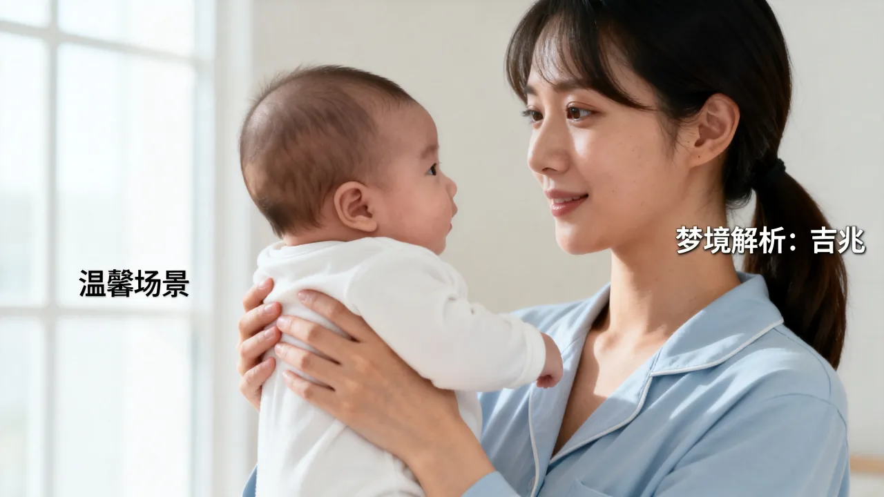 梦到抱着小孩儿有什么说法，梦见抱小孩是吉是凶？