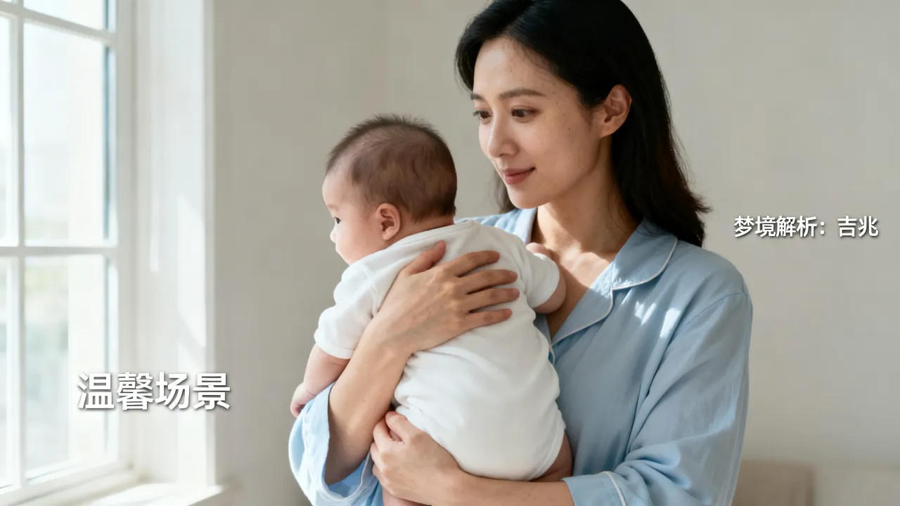 梦到抱着小孩儿有什么说法，梦见抱小孩是吉是凶？