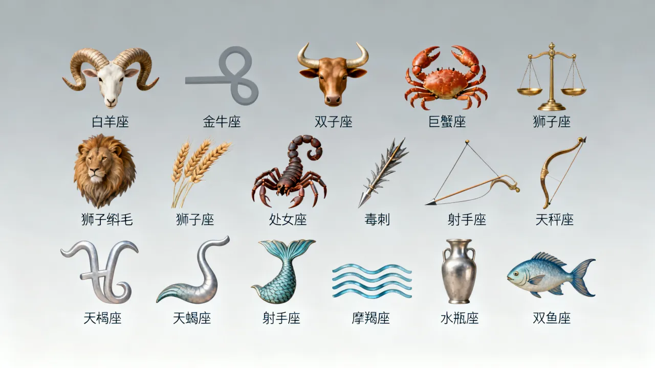 十二星座资料大全图怎么看?星座图片大全高清 十二星座资料大全图怎么看?星座图片大全高清