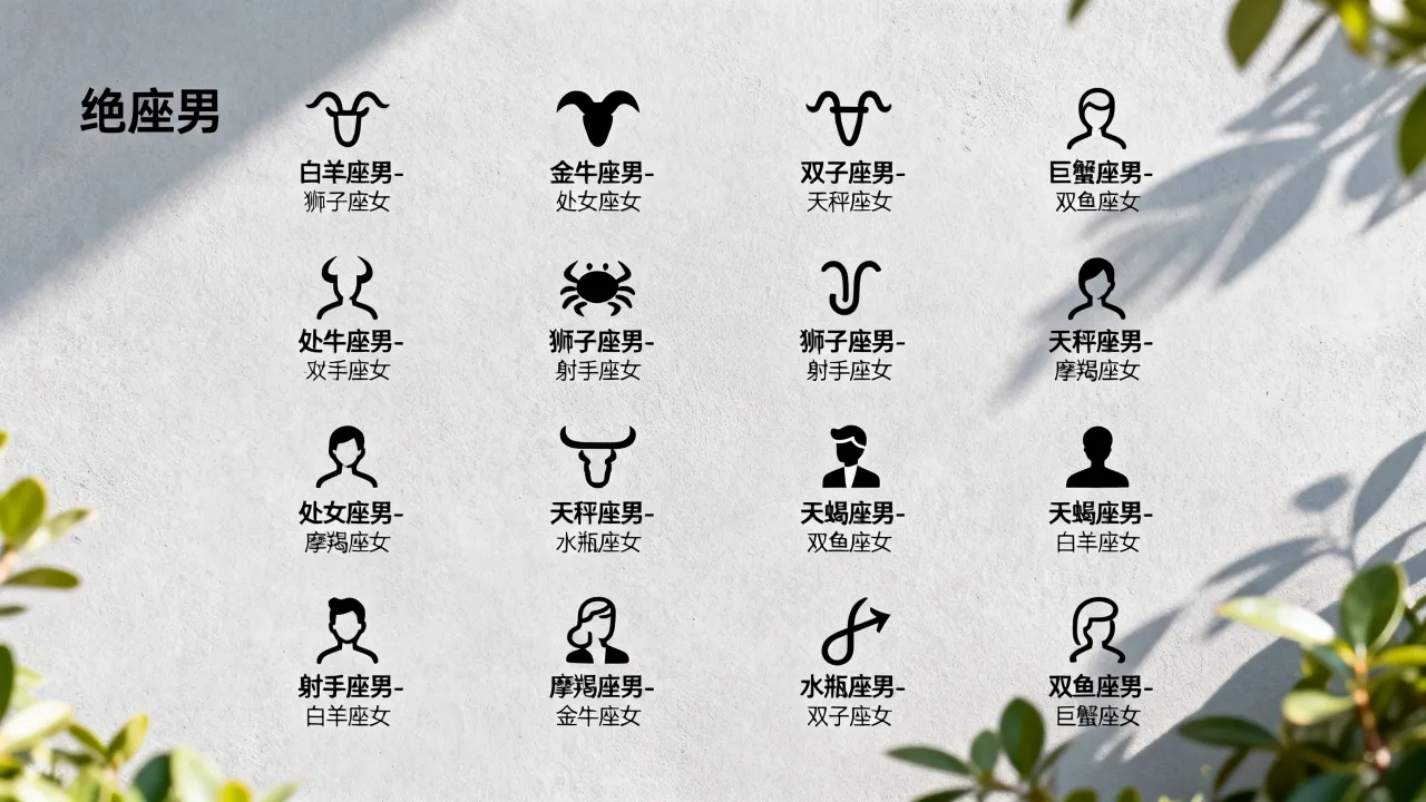 十二星座男绝配星座是什么,十二星座男和什么星座女最配? 十二星座男绝配星座是什么,十二星座男和什么星座女最配?