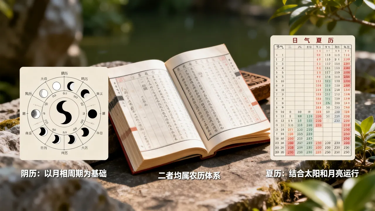 阴历和夏历是一回事吗,阴历夏历区别到底在哪 阴历和夏历是一回事吗,阴历夏历区别到底在哪
