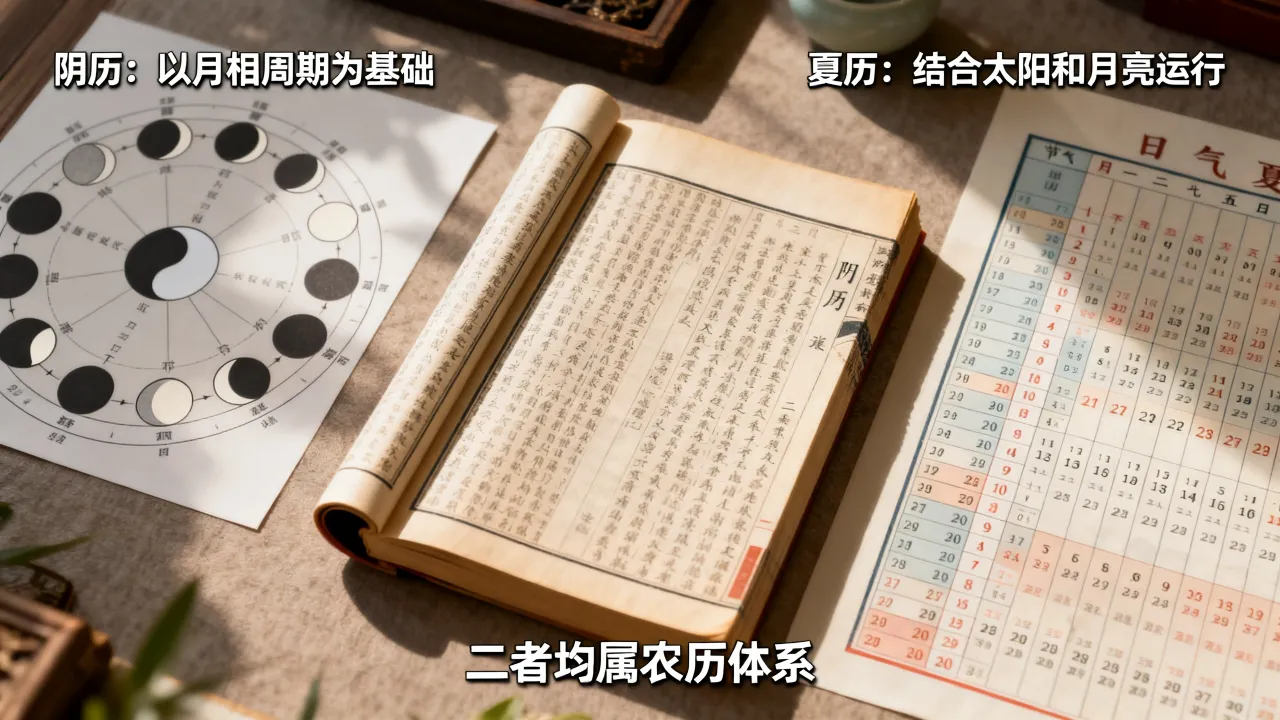 阴历和夏历是一回事吗,阴历夏历区别到底在哪 阴历和夏历是一回事吗,阴历夏历区别到底在哪