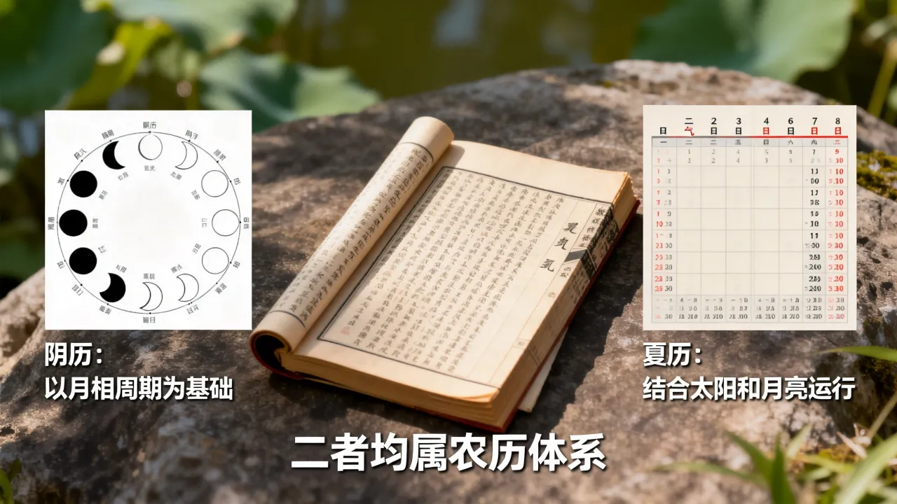阴历和夏历是一回事吗,阴历夏历区别到底在哪 阴历和夏历是一回事吗,阴历夏历区别到底在哪
