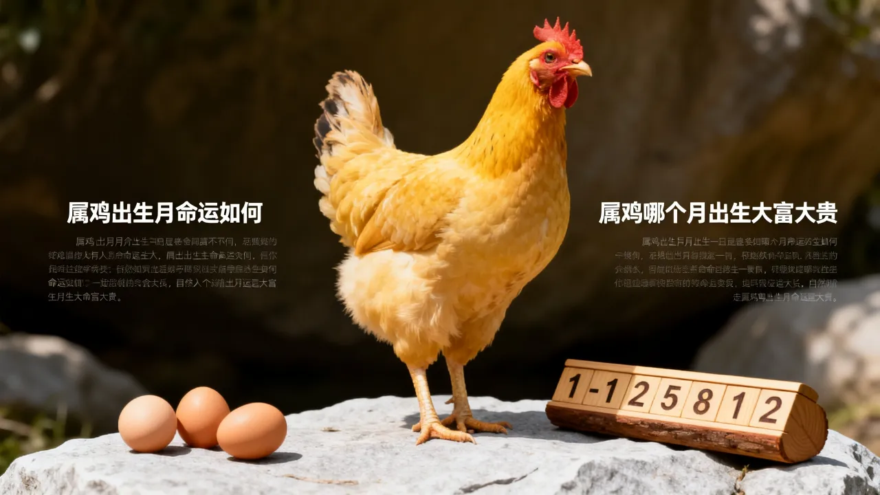 属鸡出生月命运如何，属鸡哪个月出生大富大贵？
