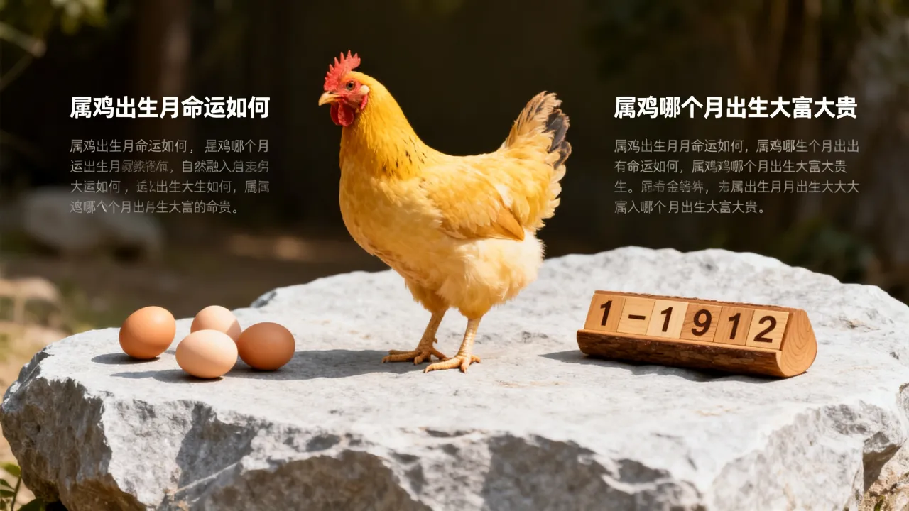 属鸡出生月命运如何,属鸡哪个月出生大富大贵? 属鸡出生月命运如何,属鸡哪个月出生大富大贵?