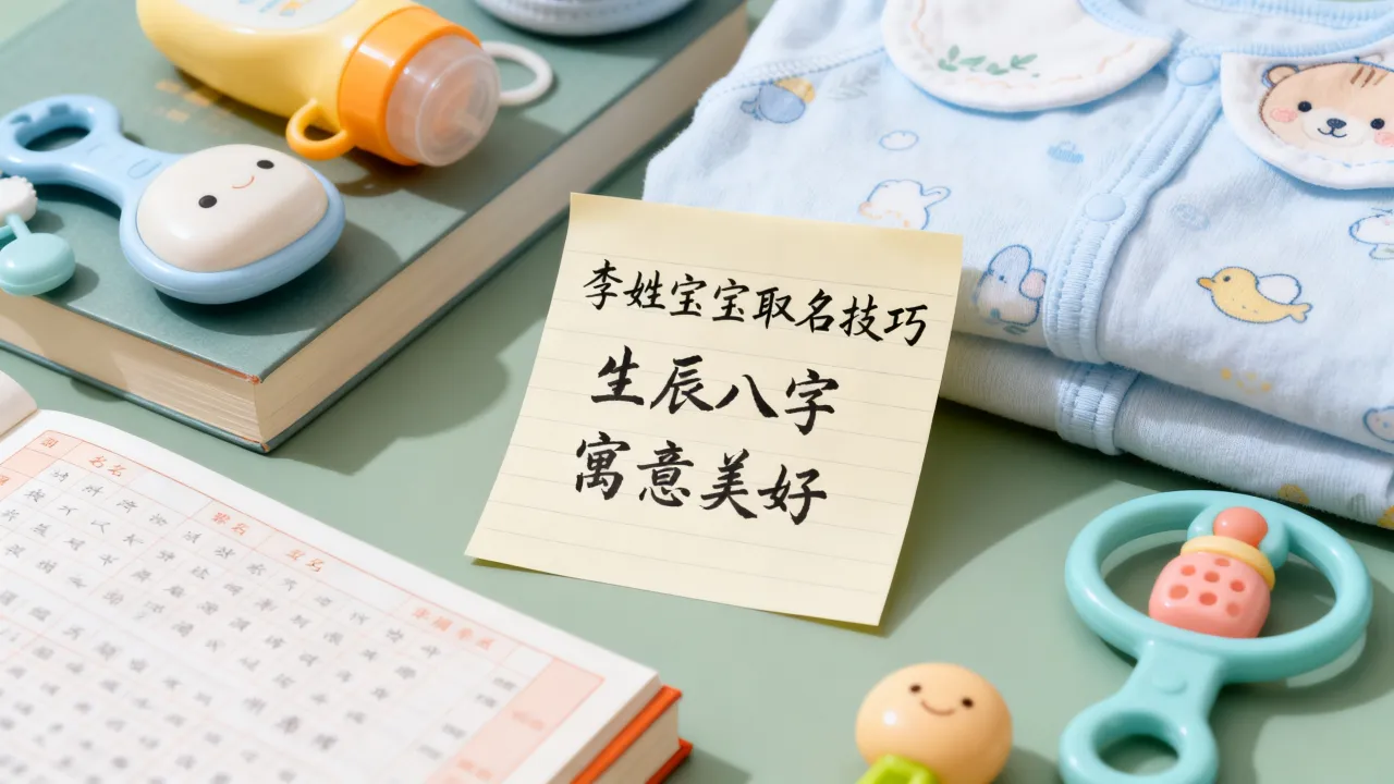 怎么给宝宝起名李，李姓宝宝取名技巧有哪些