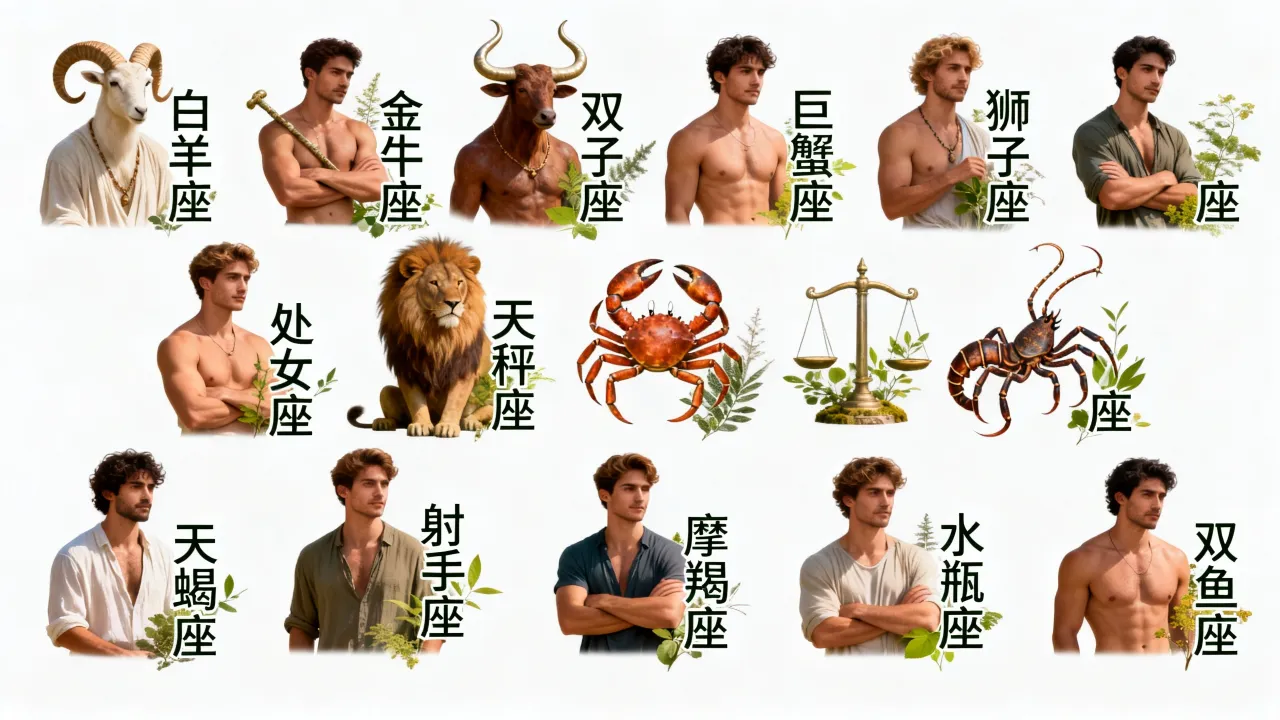 十二星座谁最绅士？最绅士的星座男排名揭秘